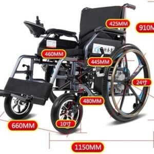 Electric Wheelchair Folding Elderly Disabled Intelligent Automatic Multi-Function Electric Wheelchair - Image 4